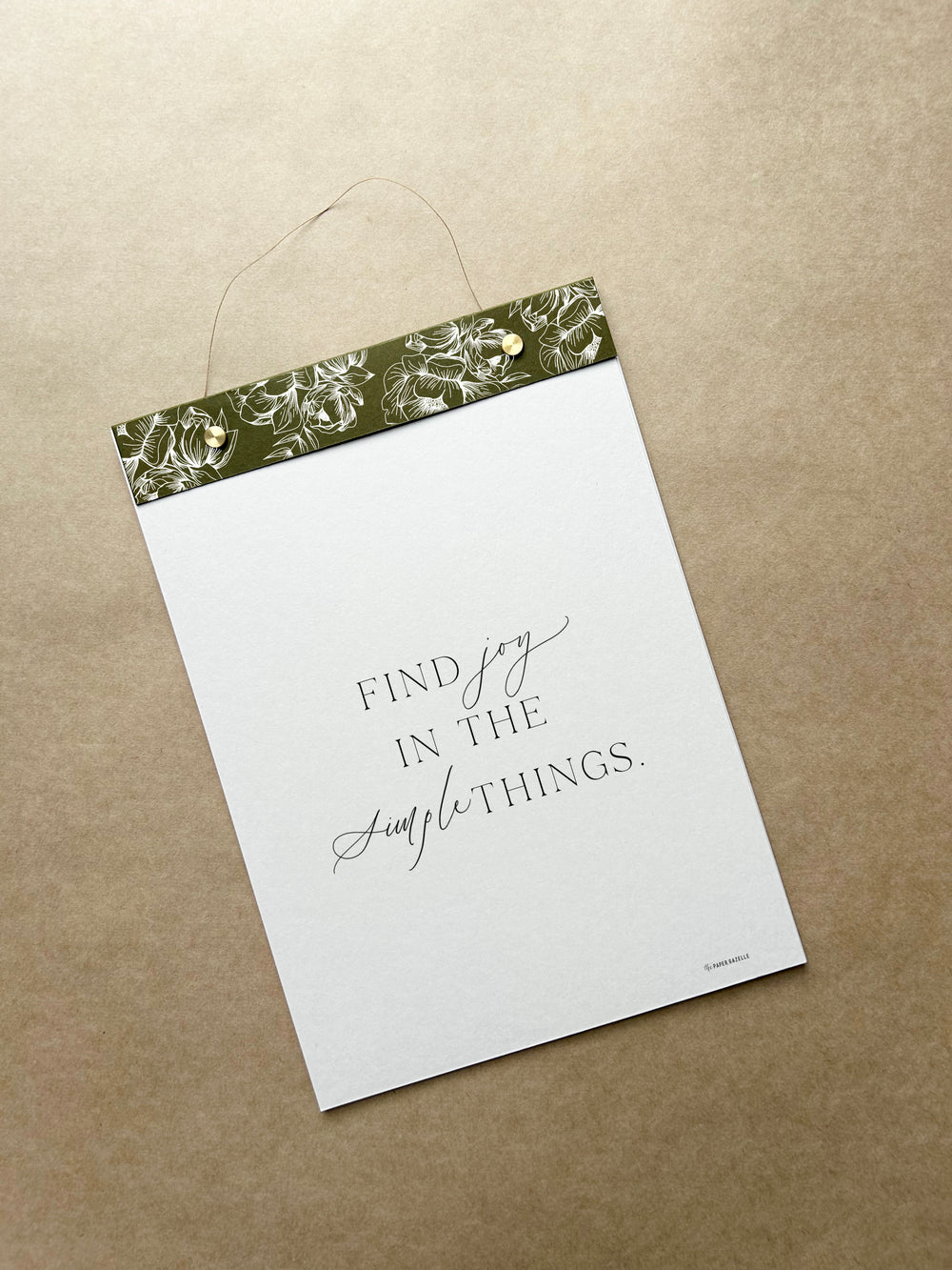 2024 Simple Things A4 Calendar