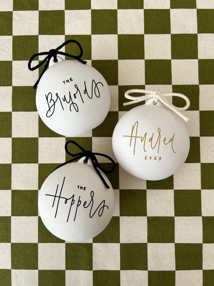 
                  
                    Scandi Ceramic Christmas Ornament
                  
                