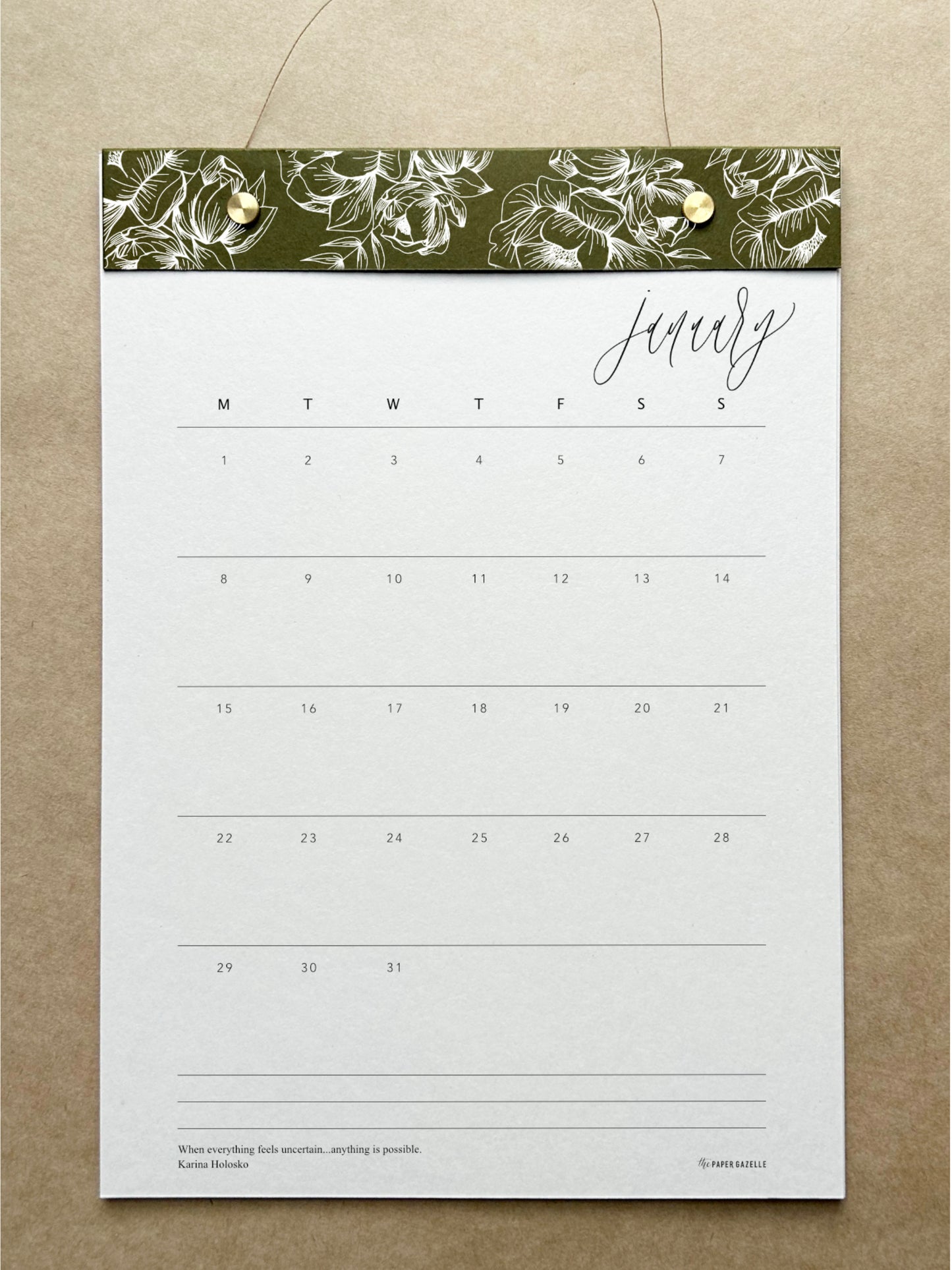 
                  
                    2024 Simple Things A4 Calendar
                  
                