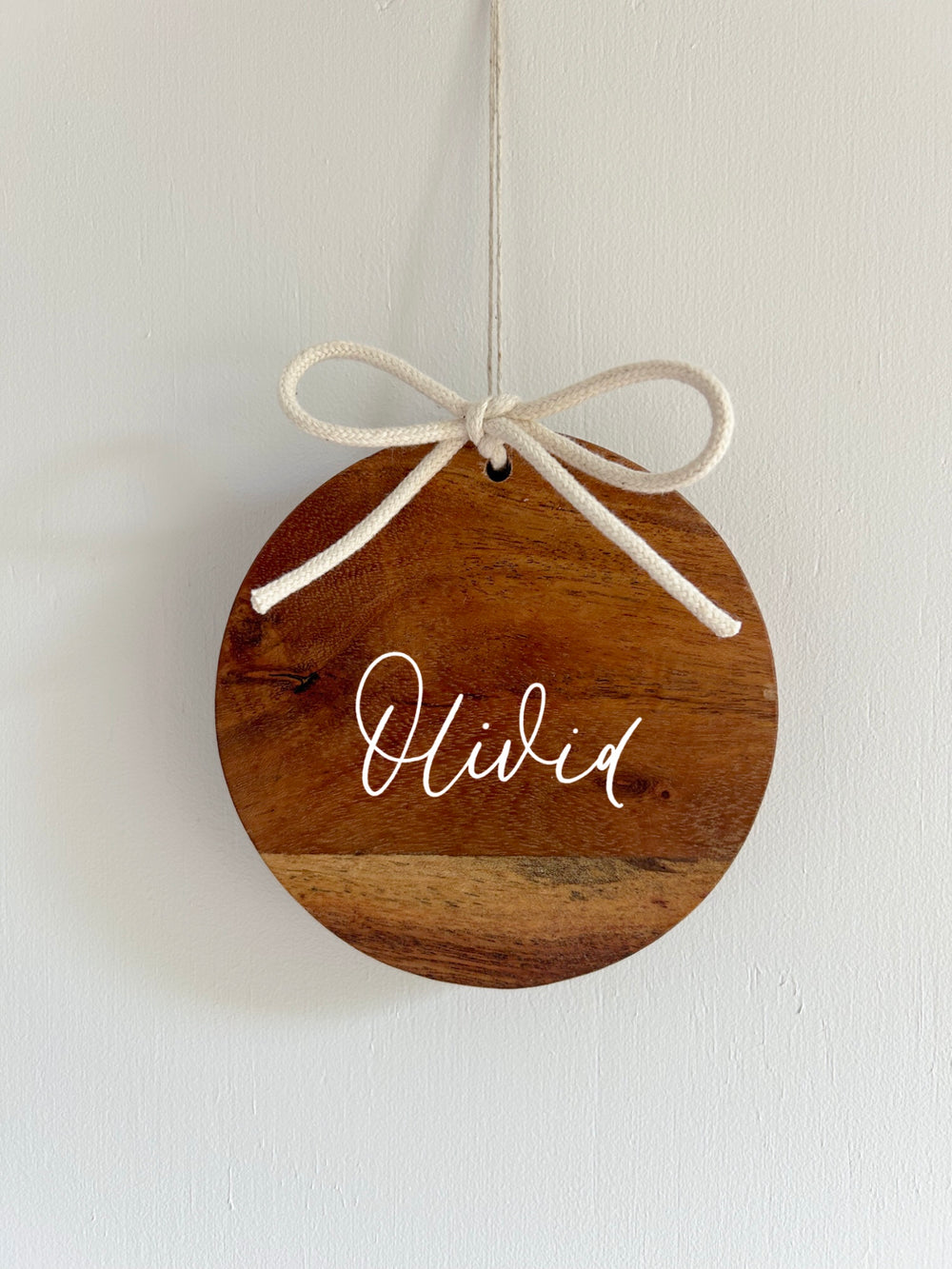 Belle Bow Mini Name Plaque