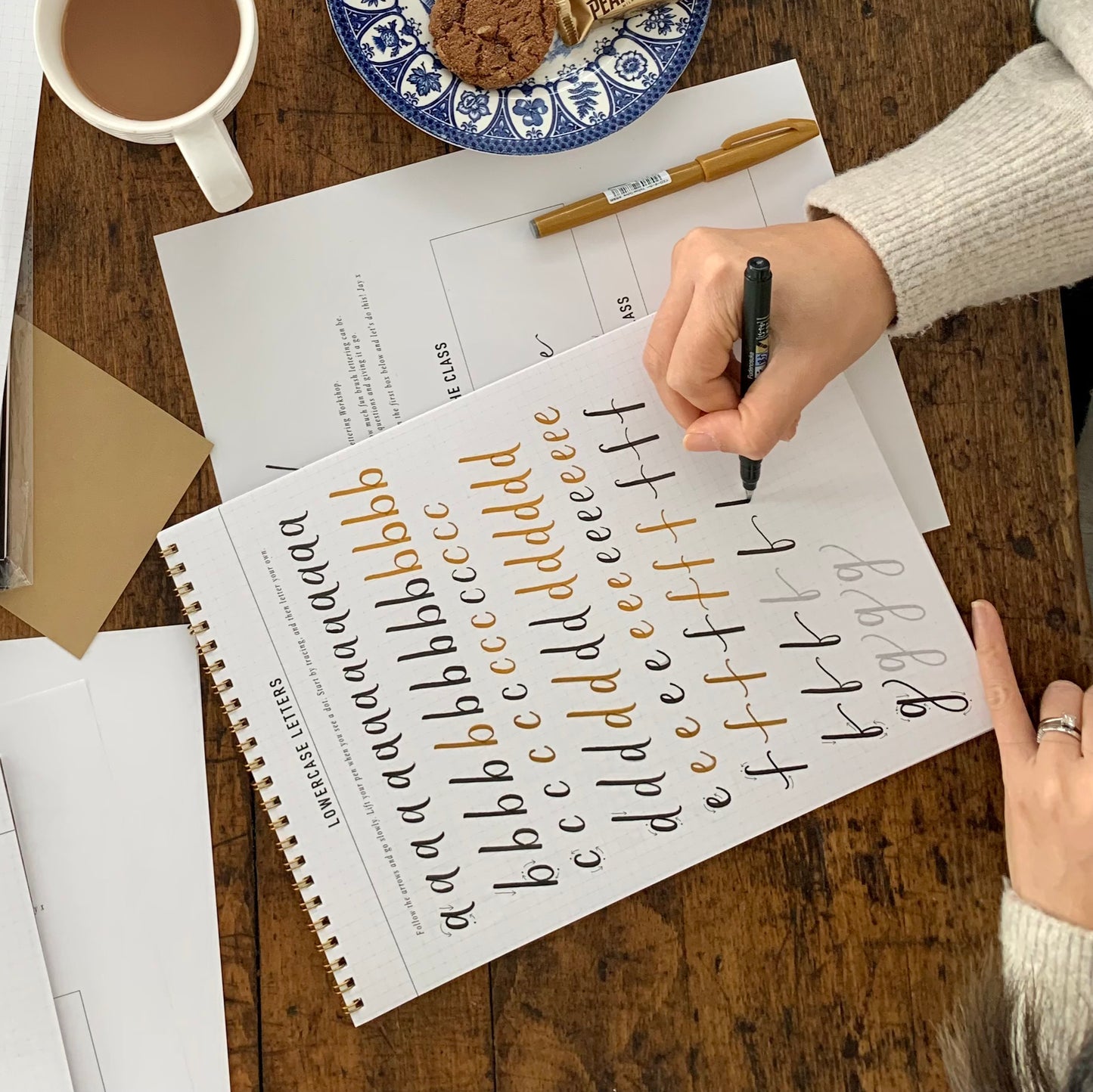 
                  
                    Introduction To Modern Brush Lettering // Wellington // July 8th
                  
                