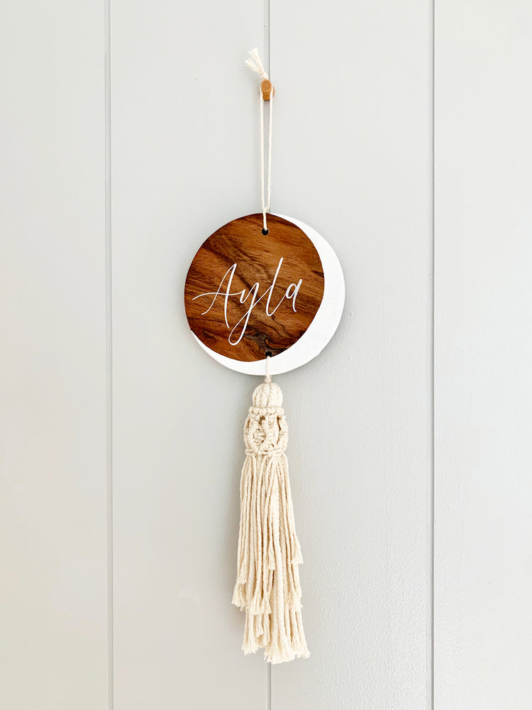 
                  
                    Boho Botanical Name Wall Hanging
                  
                