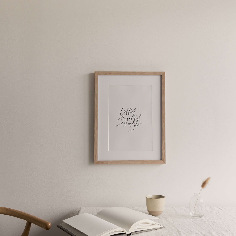 Collect Beautiful Moments Art Print