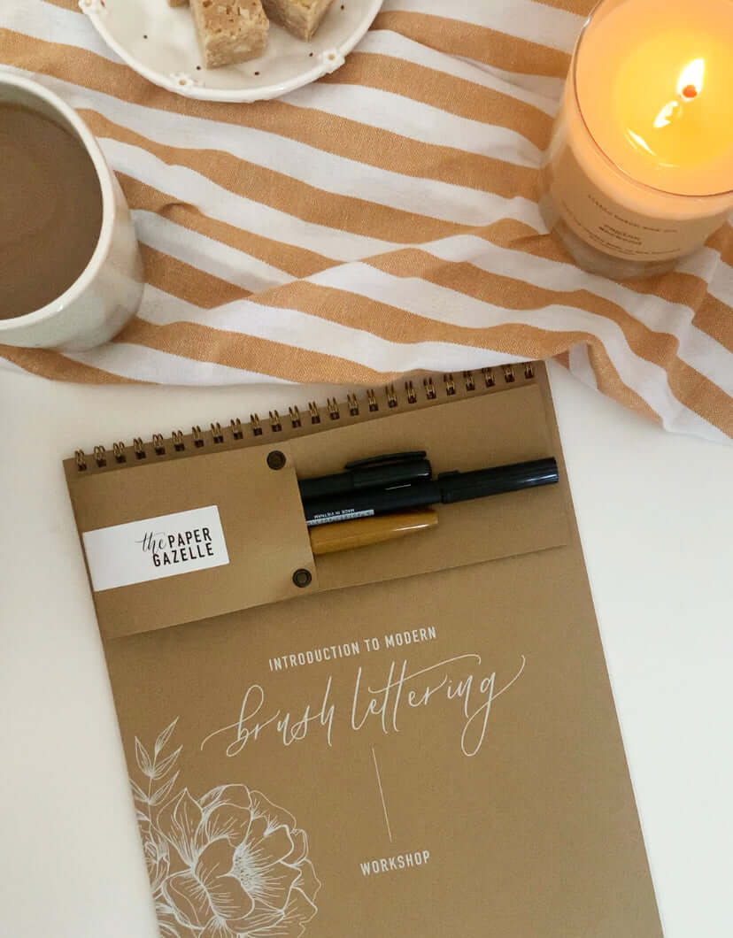 At Home Kit | Introduction to Modern Brush Lettering
