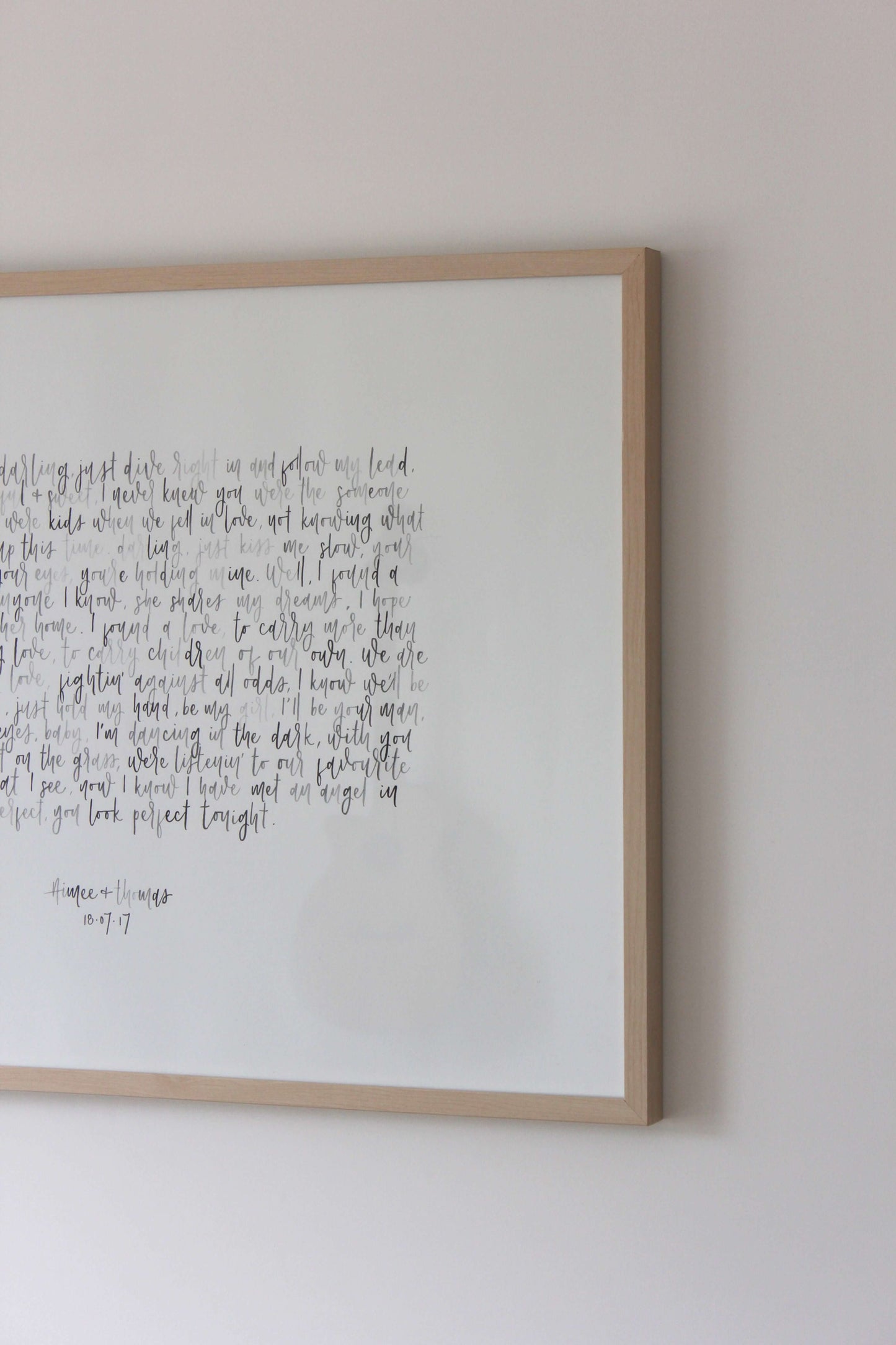 
                  
                    Watercolour Wedding Vows / Wedding Lyrics
                  
                