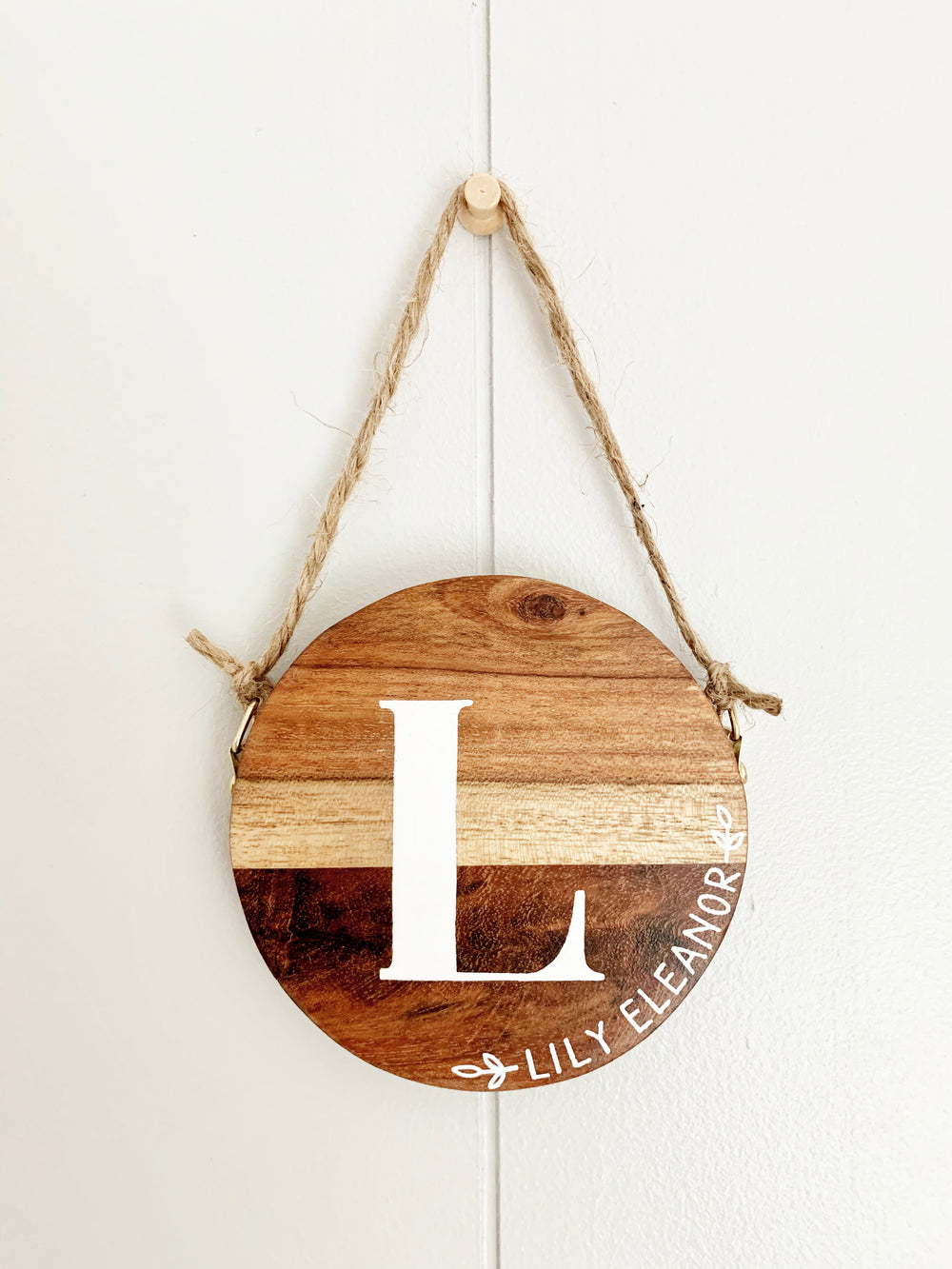 Letter Mini Plaque