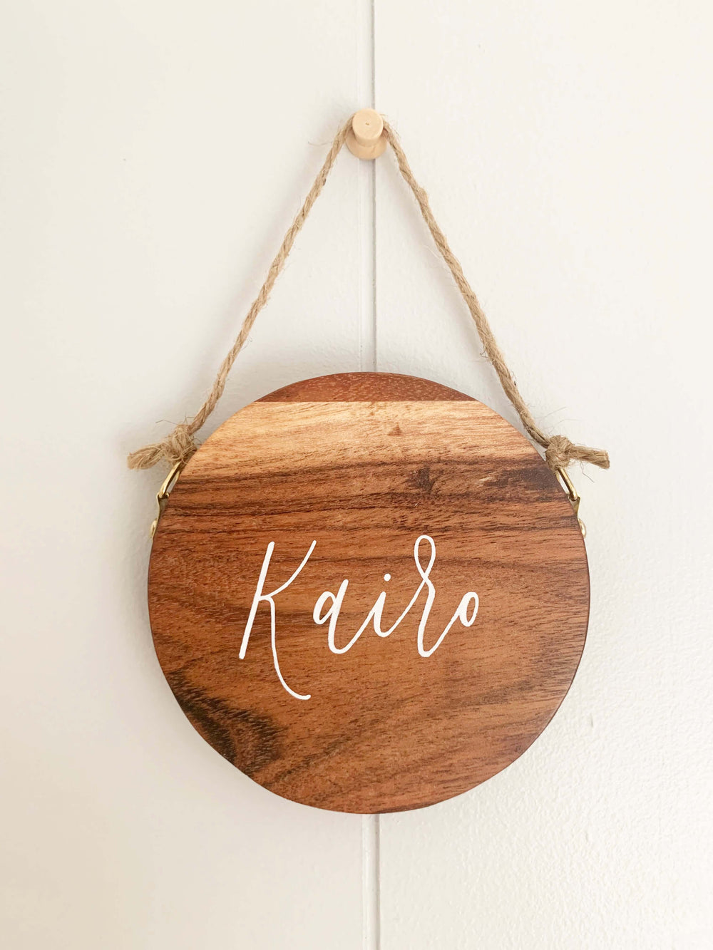 Script Mini Name Plaque