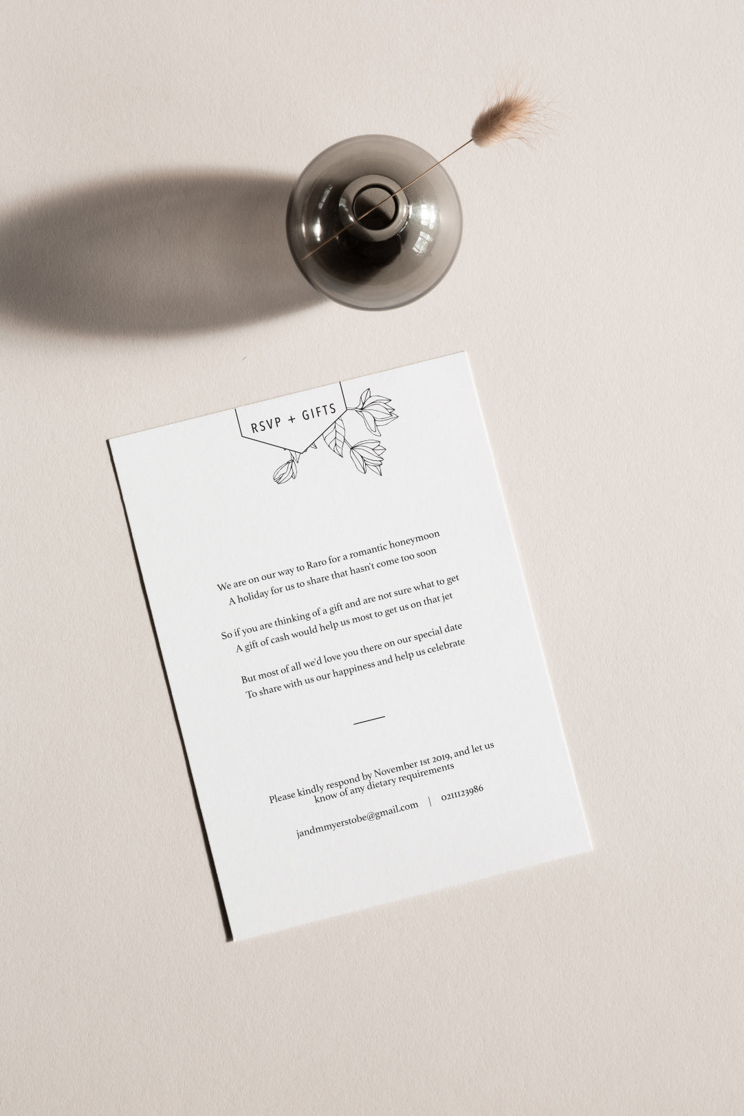 
                  
                    Magnolia 2-Piece Wedding Invitation Suite
                  
                