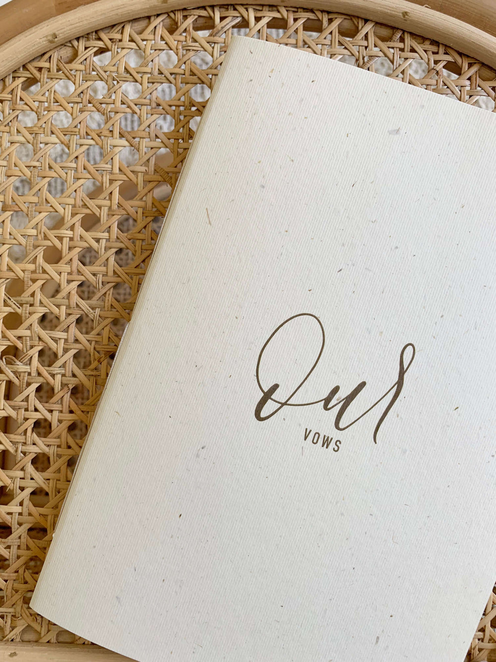 Our Wedding Vows Keepsake Booklet