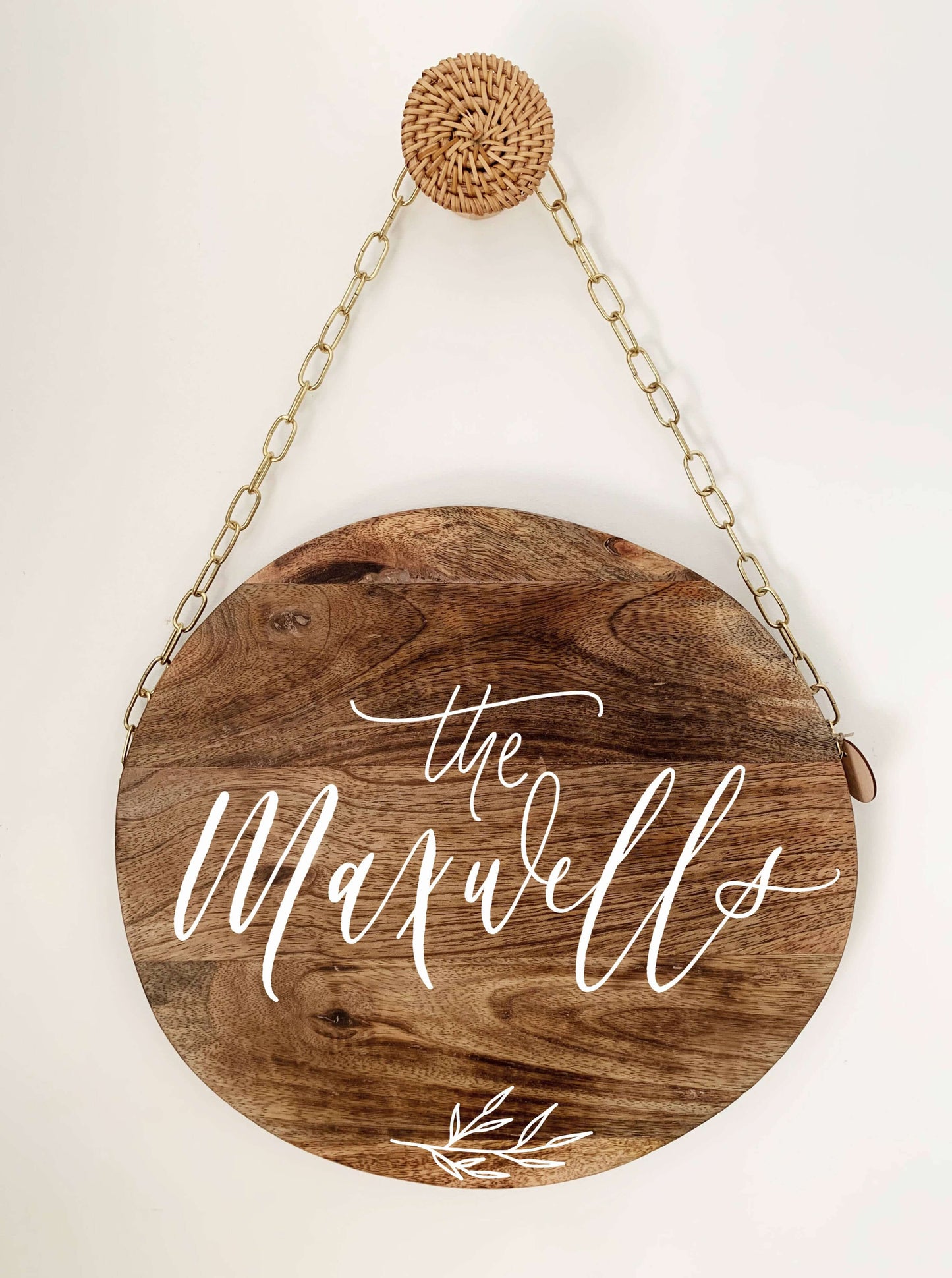 
                  
                    The Minimalist Family Plaque
                  
                