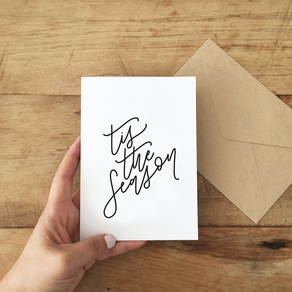 Tis the Season Blank Card